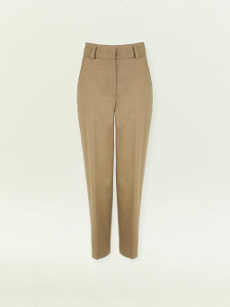 Брюки зауженного кроя из костюмной шерсти, D397/ant - Emka фото 6