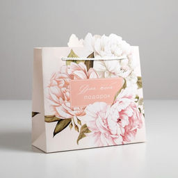 Цена за 2 шт. Пакет подарочный, упаковка, Для тебя подарок, 25?26?10 см