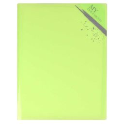 Папка для документов пластиковая арт. 53245/ 12 ЗЕЛЕНЫЙ (полипропилен, формат А4, 31.2х23.3х0.8 см,