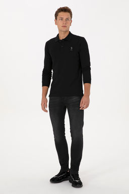 Erkek Siyah Basic Sweatshirt - U.s. polo assn фото 11