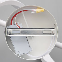 Бра «Спираль» LED 16 Вт 6000К белый 12×40 см