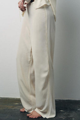 WIDE-LEG TROUSERS - Zara фото 2