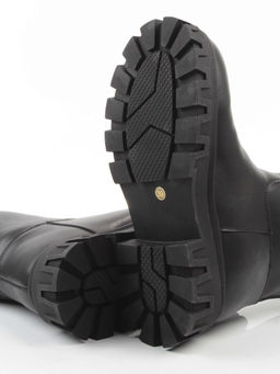 04-PAT148-1Z BLACK Ботинки зимние женские (натуральная кожа, 100% шерсть)