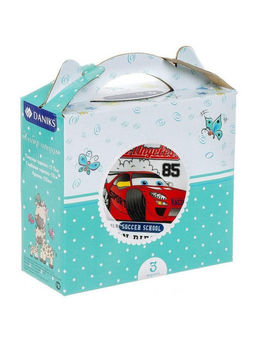 Набор детский 3пр Болид (тарелка 17,5см, салатник 15см, кружка 230мл) под/уп C623# (350703) /DANIKS/  фото 3