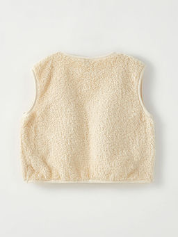 V Yaka Basic Pel?? K?z ?ocuk Yelek - Waikiki фото 2