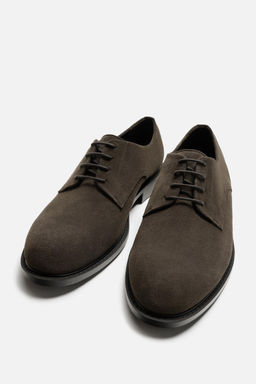 LEATHER SMART SHOES - Zara фото 3