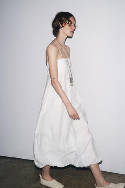 ZW COLLECTION LONG STRAPPY DRESS - Zara фото 6