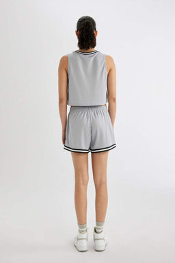 DeFactoFit Спортивные шорты стандартного кроя с принтом  фото 10