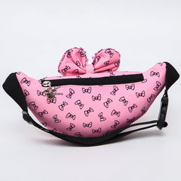 Сумка поясная детская для девочки Кошечка с бантиком, 25?6?13 см, Коты Аристократы - Disney фото 7