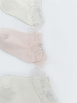 K?z Bebek Patik ?orap 3l?