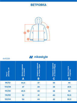 Ветровка 4л15326 лайм/кофе