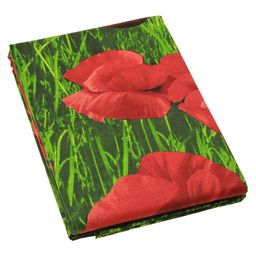 Пододеяльник на пуговицах Евро Макси Коллекция Лето. Красные маки 240х215см, бязь Комфорт 121г/м2, хлопок 100%, упаковка классическая ПВХ 28х41см, Домашняя мода (Россия)  фото 2