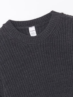 Bisiklet Yaka Triko Erkek ?ocuk Kazak