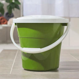 Ведро с крышкой «Евро», 12 л, d=33 см, h=29 см, МИКС