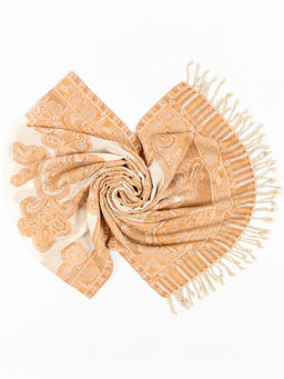 Палантин (шерсть100% № Тк700/108 - Ганг фото 2