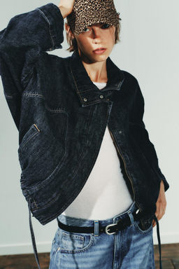 ANIMAL PRINT TWILL CAP - Zara фото 2