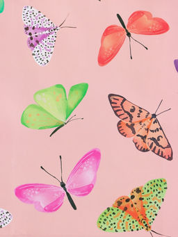 Пакет подарочный ламинированный «Крылья счастья», розовый, 26×12×32 см