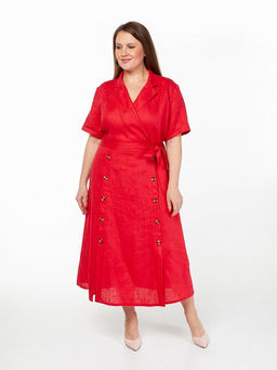 Платье умягченный лен 100%