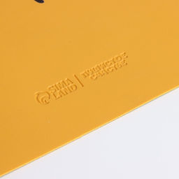 Коврик под миску форменный Лапка, 39 х 30 см, желтый - Пушистое счастье фото 4