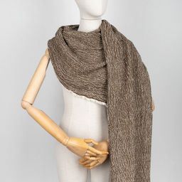 Палантин 20С160-ШР/039/у 165*50 цв. 75 рис. 1 коричневый