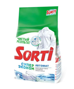 СОРТИ стир.порошок 1500гр Супер Эконом пакет