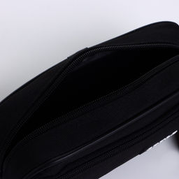 Косметичка-пенал на молнии с карманом, Style, чёрная - Simaland фото 3