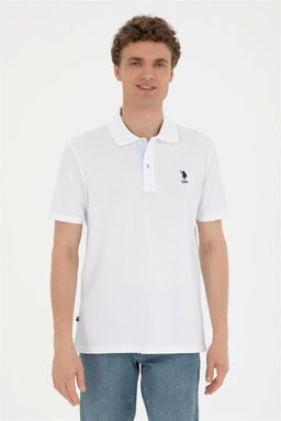 Футболка мужская U.S. Polo Assn белая хлопок