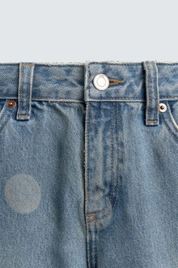 WASHED POLKA DOT BALLOON JEANS HARRY LAMBERT FOR ZARA X DISNEY  фото 3