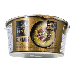 Лапша б/п со вкусом говядины в белом бульоне Гомтан (чашка) Gomtang The Han Kitchen, Корея, 107 г Акция