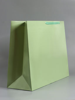 Пакет подарочный ламинированный горизонтальный «Хаки», XXL 61×46×20 см