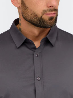 Рубашка трикотажная мужская GREG SK330/137/0375/ZN/1p STRETCH фото 5