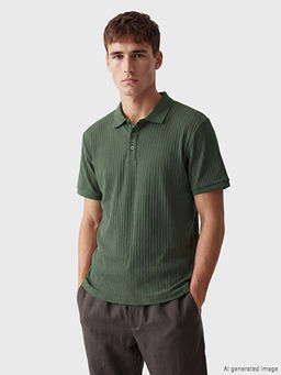 Polo Yaka Erkek Triko Ti??rt