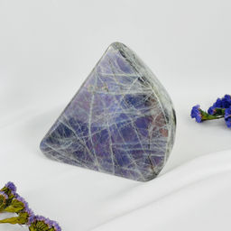 Срез (экран) из камня Лабрадор полированный