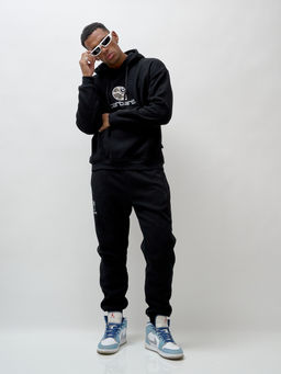 на флисе Спортивный костюм демисезонный черного цвета - Mtforce фото 14