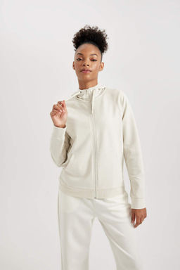 Кардиган стандартного кроя DeFactoFit с двумя карманами