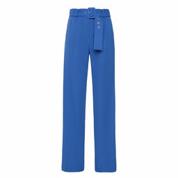 Брюки женские прямые MIST: Pants, размер 48, синие