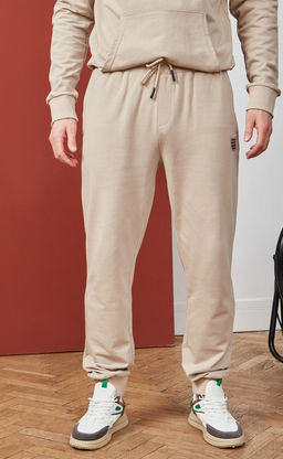 Брюки спорт F1110821 beige - Fine joyce фото 6