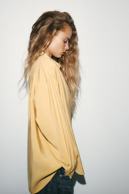 OVERSIZE FLOWING SHIRT - Zara фото 3