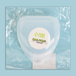 Цена за 2 шт. Контейнер для протезов, стоматологический, 8×7×3 см, прозрачный