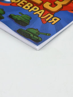 Подарочный набор, блокнот А7, 16 л., деревянный брелок Настоящему защитнику - Artfox фото 6