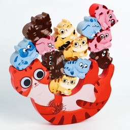 Балансир Мама кошка 12 19 2 см - Лесная мастерская фото 6