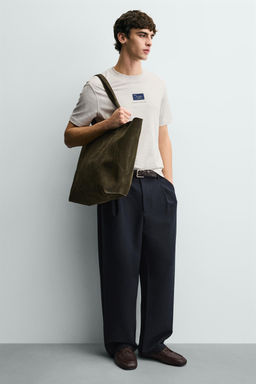 LEATHER TOTE BAG - Zara фото 2