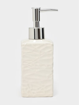 Дозатор для жидкого мыла «Хрусталь», белый