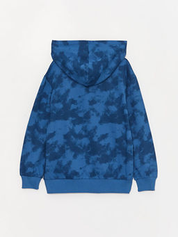 Rahat Kal?p Bask?l? Erkek ?ocuk Hoodie - Waikiki фото 3
