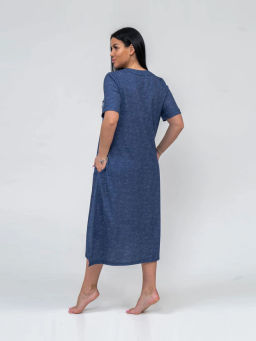 Платье женское, цвет синий