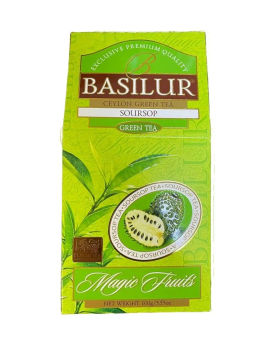 Коллекция Волшебные фрукты /Лимон и мёд / (71387 ) КАРТОН черн. вес 100 г (BASILUR)