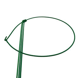 Кустодержатель "Круг" треножник (ст.проволока d5мм, d 0,33м, h 0,7м)