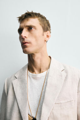 100% LINEN SUIT BLAZER - Zara фото 5