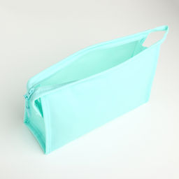 Косметичка на молнии треугольная с принтом Good trip, голубая - Simaland фото 3