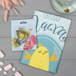 Набор Цыплята полотенце 40х73см, саржа 190гр/м2, формочки для печенья - Этель фото 9